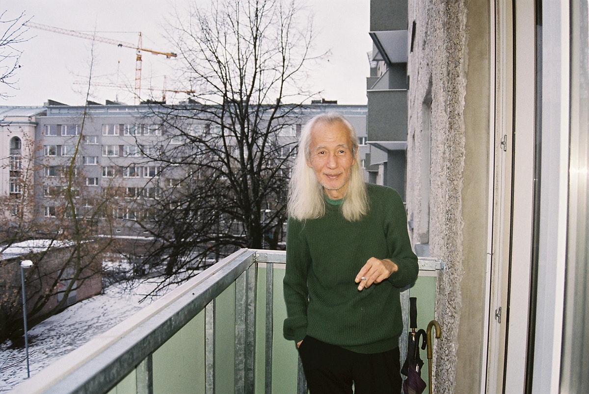 Ryo Kawasaki at his home in Tallinn, Estonia, 2018. Photo by Manon Anglade.